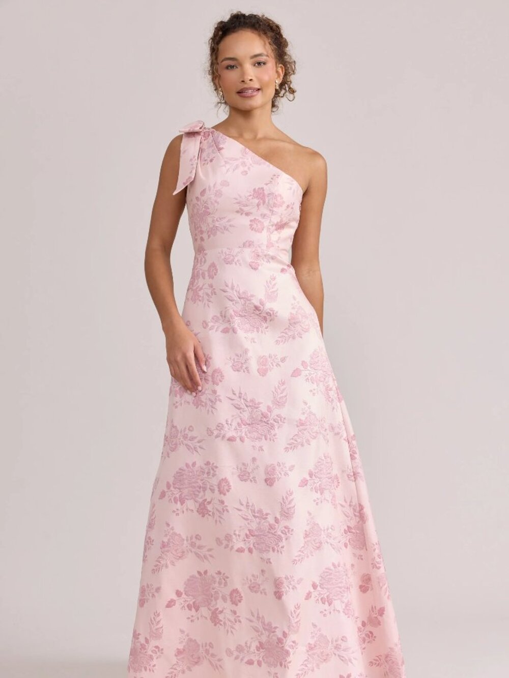 Reverly Georgina Jacquard Dress